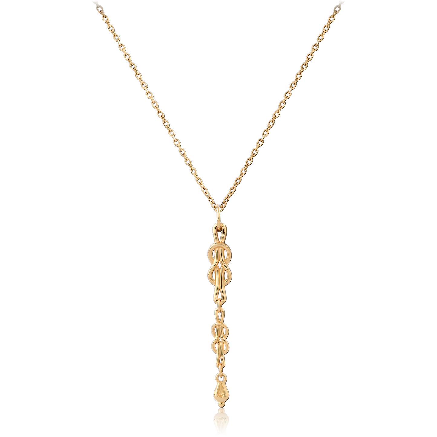 Hecate Lavalier Necklace Gold